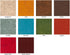 Over the River Felt 10-9X12 inch Autumn Harvest Collection Merino Wool Blend Felt OTR Felt Made in USA,Brown...