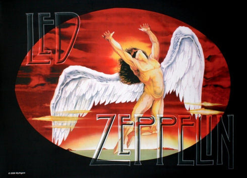 Led Zeppelin Icarus Fabric Poster, 30 by 40-Inch...