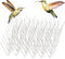 Bird Spikes for Small Birds, Bird Deterrent Spikes Stainless Steel Pigeon Spikes for Fence Roof Mailbox Window (5Ft 6 Strips(Uninstalled Spikes))...