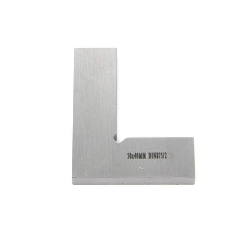 T Tulead Machinist Square Precision Square Carbon Steel Solid Machinist Square Woodworking Square 50x40mm/2"x1.57"...