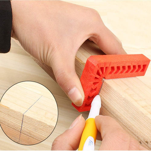Positioning Squares, Woodworking Tool, Positioning Metric Marking Gauge, 90 Degree Corner Clamp Angle Ruler,Carpentry Squares for Picture Frames, ...