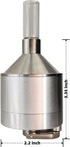 Kitchen Spice Grinder?Superfine Grinding?Pepper Grinder Set, Silver1...