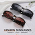 Dollger Rectangle Sunglasses for Women Trendy Irregular Luxury Design Small Sunglasses UV Protection...