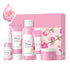 Korean Skin Care Set - Sakura Skin Care Sets & Kits - Women Gift Sets with Cleanser-Toner-Serum-Face Cream-Eye Cream - Skin Care Routine Kit for W...