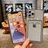 Phone Case with Single Card Holder Compatible with iPhone 12 promax Clear Transparent Shockproof Bumpers Cases for Camera Lens Protector (12 Pro M...