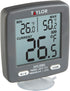 Taylor LCD Display Digital Kitchen Refrigerator/Freezer Kitchen Thermometer Min/Max on Display, 2 inch display, Gray, 1 Count (Pack of 1)...