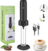 Rechargeable Milk Frother Handheld with USB-C Cable, Electric Drink Mixer, 14000RPM Powerful Electric Whisk/Coffee Frother for Latte, Matcha, Prot...