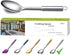 Berglander Solid Spoon, Stainless Steel Solid Cooking Spoon,Solid Serving Spoon, Kitchen Spoons, Spoon for Cooking, Basting Spoon Non-Stick And He...