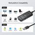 Inwa Aux to USB External Sound Card, Simultaneous Phone Discord Chat & Gaming Sound in Wired Headphone, USB to 3.5mm Jack Audio Adapter Works with...