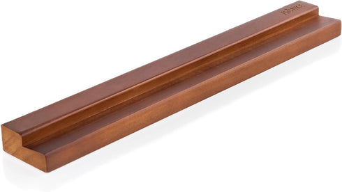 Vinyl Record Wall Mount - an Elegant Display Ledge Made from Solid Wood - This Vinyl Record Shelf Will Hold Records of Any Size (Brown)...