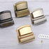 TXIN 6 Pieces Turn Locks Purse Clasp Thumb Lock Purse Buckle Fasteners Purse Hardware for DIY Craft Leather Bag Crochet Handbags Making,4 Colors...