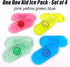 Small Ice Packs, Gel Ice Packs for Injuries Hot & Cold Ice Packs Bulk Reusable Gel Bead Ice Pack Cold Compress for Pain Relief (4 Count (Pack of 1...