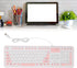 Foldable Silicone Keyboard, 106 Keys USB Wired Waterproof Rollup Keyboard Portable Silent Ergonomic Keyboard for PC Notebook Laptop()...