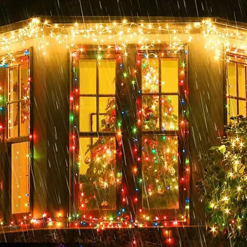 25 Pack C9 LED Replacement Christmas Light Bulbs, E17 Base Led Bulb Outdoor Christmas Lights, Waterproof Commercial Grade Holiday Decoration Repla...