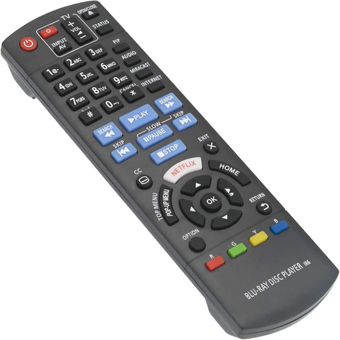 AIDITIYMI N2QAYB001023 New Replacement Remote fit for Panasonic Blu ray Player DMP-BDT27 DMP-BD903 DMP-BDT280 DMP-BD94 DMP-BDT270 DMP-BDT271 DMP-B...
