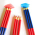 Checking Pencils Red and Blue Erasable Pencils Pre-Sharpened #2 HB for Checking Map Coloring Tests Grading (24 Pieces)...