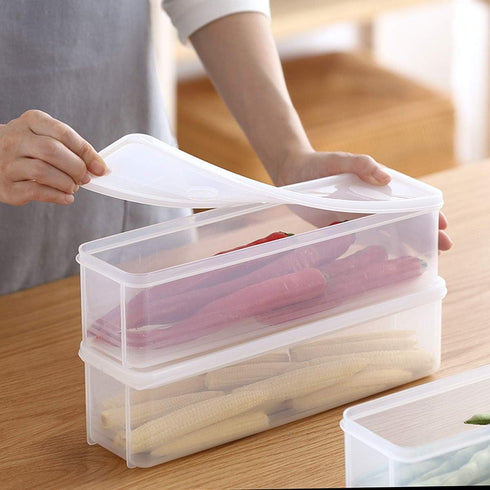Guardians Pasta Container Noodle Food Storage Spaghetti Keeper Box with White Cover...