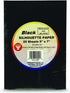 Hygloss Products Black Silhouette Paper – Tracing Portrait Drawing Crafts Paper - 5 x 7 Inch, 25 Sheets...
