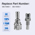 CULMKARI 5/16" Fuel Connector Fits for Tohatsu Nissan Outboard 2/4-stroke Engine 5-90HP Replaces 3B2-70260-1 3B2-70250-1...