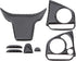 AUTOKAY Real Carbon Fiber Steering Wheel Cover Trim Fits for Honda Civic Sedan 2016-2020...