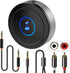 Bluetooth 5.0 Receiver, Wireless Audio Adapter for Home Stereo, Speaker, Receiver Pairing with Phone, TV, PC, for AUX 3.5mm / RCA Input, Low Laten...