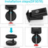 Silicone Skin Case Protective Rain Cover Compatible with R-ing Stick Up Cam Pro Camera (1pack?black)...