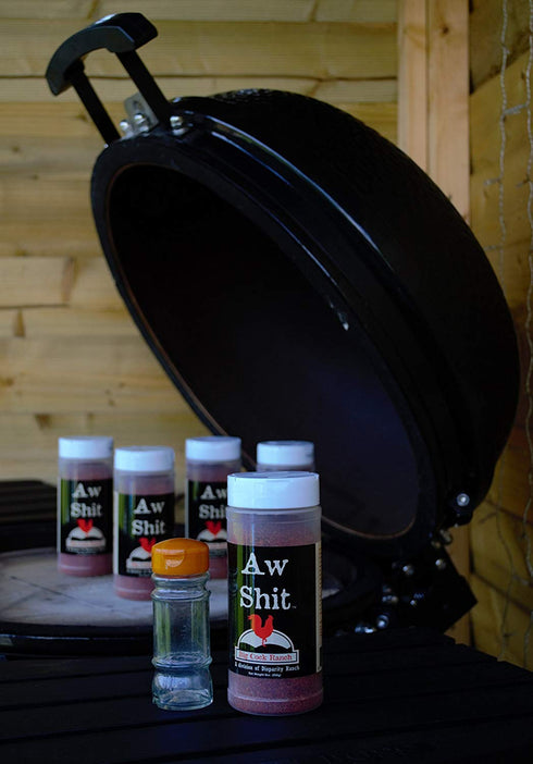 Aw Shit Hot n' Spicy Seasoning from Big Cock Ranch...