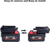 ML18DL Adapter Compatible with Milwaukee M18 18V Battery to Replacement for Dewalt 20V Battery, Battery Converter Compatible with DeWalt 20V Tools...