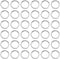 1 Box 1000Pcs Round Jump Rings Silver Split Jump Rings Bulk Stainless Steel Hypoallergenic Small Single Loop Ring Connector for Jewelry Making Sup...