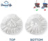 BonusLife 3-Pack Mop Head for O-Ceda EasyWrin Spin Mop Refill 1-Tank System Only Easy Cleaning Microfiber Replacement...