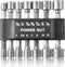 14Pcs Power Nut Driver Drill Bit Set Chrome-Vanadium Steel Quick Change Metric Socket Wrench Screw 1/4 inch Hex Shank Pneumatic Screw Sleeve House...