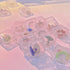 48 Pcs Clear Small Plastic Storage Containers Anti Oxidation Transparent Jewelry Storage Holder for Small Item Craft, Beads, Pills, Ear Studs, Nec...