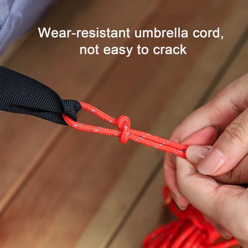8 Pack 4mm Guy Lines Ultralight Tent Cords with Aluminum Adjuster Tensioner Outdoor Camping Guylines Ropes for Tent Tarp,Climbing,Hiking Backpacki...