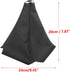 X AUTOHAUX 0.63 Inch Inner Hole Dia PVC Faux Leather Gear Shifter Knob Cover Car Dust Boot 20 x 24cm...
