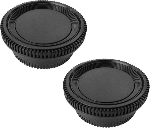 Nikkor Rear Lens Cap + Camera Body Cover for Nikon D7500 D7000 D850 D810 D800 D750 D350 D600 D3500 D3400 D3300 D3200 D3100 D5600 D5500 D5300 D5200...