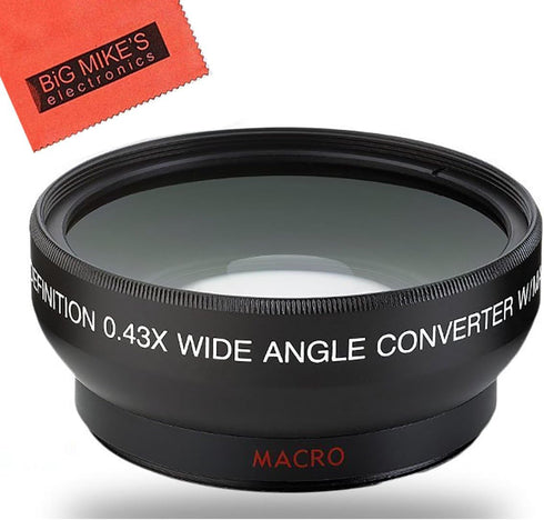 40.5mm Wide Angle Lens for Sony Alpha A5000, A5100, A6000, A6300, A6500, NEX-5TL, NEX-6 Digital Camera That has Sony 16-50mm f/3.5-5.6 OSS Alpha E...