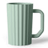 Baby Bath Rinse Cup, Silicone Body Washing Rinser Cup with Easy Grip Handle, Wash Rinse Cup for Kids (Sage)...