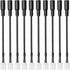 LightingWill 10pcs/Pack Strip to DC Female Plug Solderless Snap Down 2Pin Conductor LED Strip Connector for Quick Splitter Connection of 8mm Wide ...