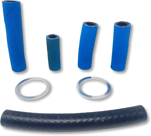 Fuel Filter Lift Pump Hose Lines Washers Kit Compatible with 1994-1997 Ford F250 F350 Superduty 7.3L Diesel Powerstroke...