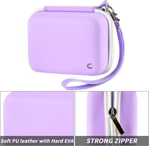 Carrying & Protective Case for Digital Camera, AbergBest 21 Mega Pixels 2.7" LCD Rechargeable HD/Kodak Pixpro/Canon PowerShot ELPH 180/190 / Sony ...