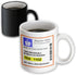 3dRose "Funny Tea Prescription Humorous Prescribed Cup Of Tea Joke Medicine" Mug, 11 oz, NULL...