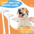 Pet Dental Care Kit: Complete Oral Hygiene with Specialized Brushes, Latest Thumb Brush Design, and Vibrant Colors!...