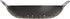 TableCraft BBQ Metal Handle 13-Inch Non Stick Coating Round Grilling Wok, Small, Black...