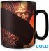 Morphing Mugs 16 Ounces The Lord of the Rings The One Ring to Rule Them All Heat Reveal Ceramic Coffee Mug...