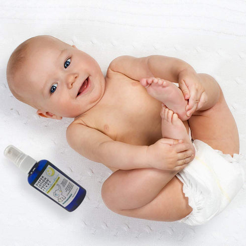 MoonDance Soaps Diaper Lotion Potion Cleansing Spray, 4 Oz Tea Tree & Lavender, Natural No-Rinse Cleanser and Moisturizer for Baby's Bottom...
