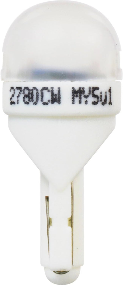 SYLVANIA 194 T10 W5W White LED Bulb, (Contains 1 Bulb)...