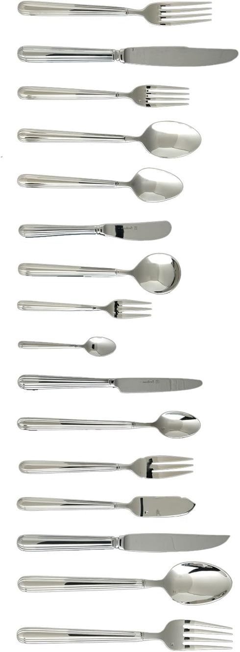 Fortessa Metropolitan 18/10 Stainless Steel Flatware Serving Spoon, 9.25-Inch...