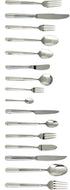 Fortessa Metropolitan 18/10 Stainless Steel Flatware Serving Spoon, 9.25-Inch...