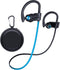 Wireless Headphones Bluetooth 5.3 Headphones with 16 Hours Playtime, Over-Ear Stereo Bass Earphones with Earhooks Headset, Sports Earbuds with Sto...