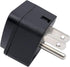 US Travel Plug Adapter EU/UK/AU/in/CN/JP/Asia/Italy/Brazil to USA (Type B), 3 Prong Grounded USA Wall Plug, International Mini Travel Adapter and ...